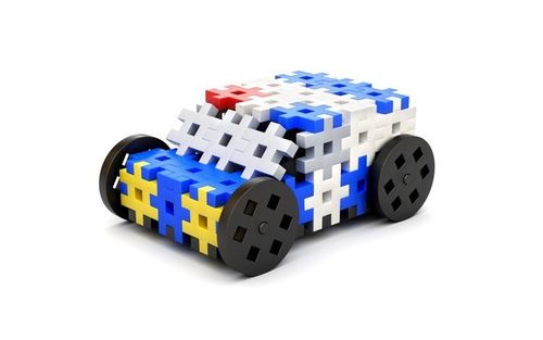 Klocki Meli Basic Police, samochody policyjne 4w1 - mini wafle na Arena.pl