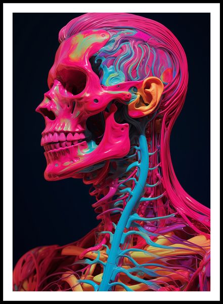 Plakat 64x90cm Anatomia Koloru zdjęcie 3