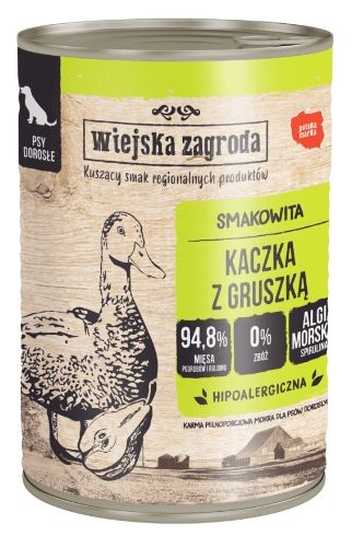 WIEJSKA ZAGRODA KARMA MOKRA MIX SMAKÓW 6x400G na Arena.pl