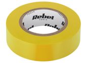 TAŚMA IZOLACYJNA KLEJĄCA REBEL (0,13 MM X 19 MM X 10 YD) ŻÓŁTA