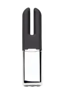 crave duet black - dwugłowicowy stymulator wibracyjny usb, 11,6 cm