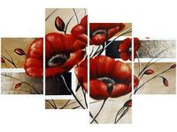 140CM 70 OBRAZ POLNE MAKI ŚCIENNY