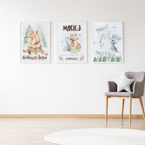 Plakat Metryczka P117- rozmiar plakatu A3 (29,7 cm x 42 cm) na Arena.pl