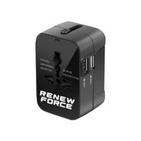 ADAPTER PODRÓŻNY Z DWOMA PORTAMI USB