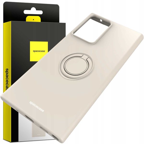 Spacecase Silicone Ring Galaxy Note 20 Ultra Bone zdjęcie 8
