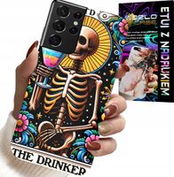 ETUI DO SAMSUNG GALAXY S21 Ultra - THE DRINKER ALKO WINKO DRINK WZORY CASE