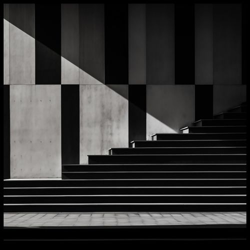 Plakat 100x100cm Geometria w Architekturze na Arena.pl