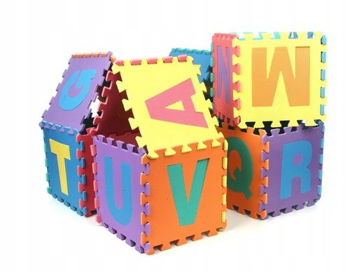 36el. Duże super puzzle piankowe plus torba 2709 na Arena.pl