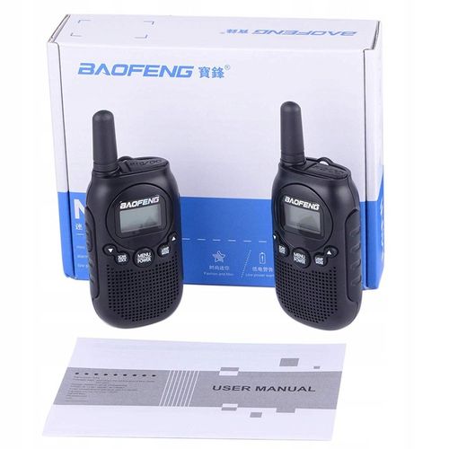 WALKIE TALKIE DLA DZIECI KRÓTKOFALÓWKA ŁOKI TOKI PMR LATARKA USB VOX na Arena.pl