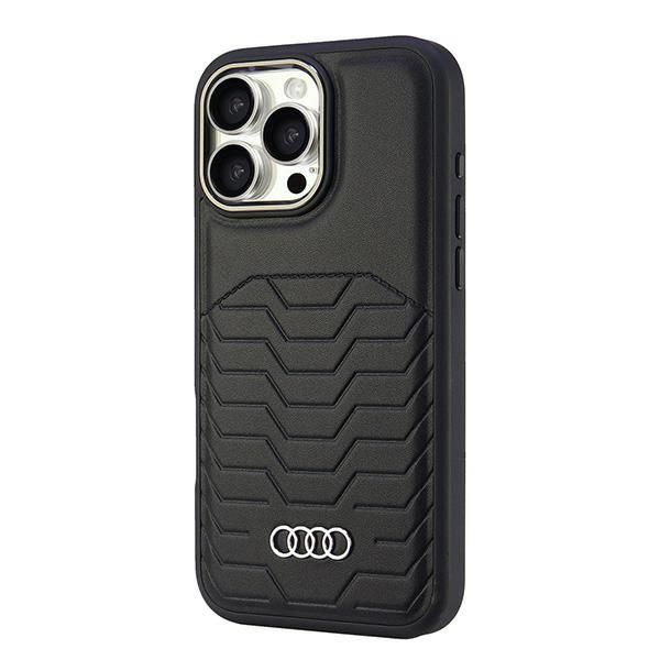 Etui Audi do iPhone 16 Pro Max, Czarny, MagSafe zdjęcie 3