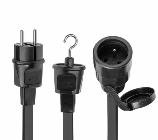 Gniazdo do girlandy zamykane IP44 zdjęcie 2