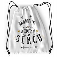 Plecak Sportowy Szkolny Skarbnika Worek Torba Z Nadrukiem Ze Zdjęciem