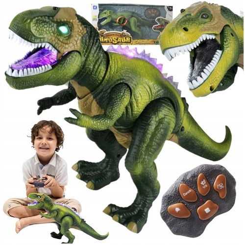 MEGA OGROMNY INTERAKTYWNY DINOZAUR T-REX ZDALNIE STEROWANY CHODZI RYCZY XXL na Arena.pl