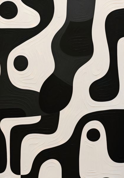 Plakat 70x100cm Kontrastowa Harmonia zdjęcie 1