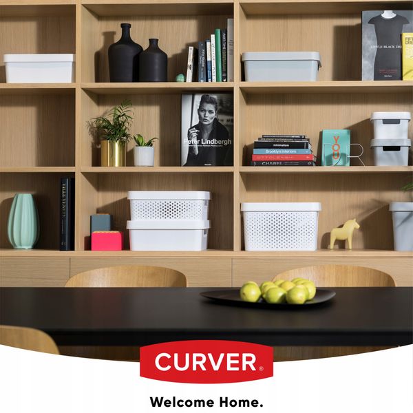 Curver Pojemnik Pudełko Z Pokrywką 4,5 L Szary zdjęcie 4