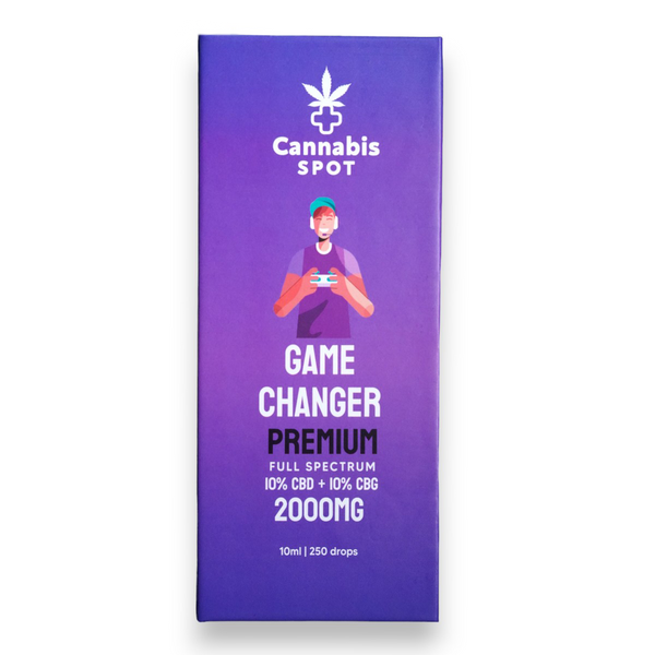 Olejek Gamechanger Premium - 10% CBD + 10% CBG zdjęcie 5