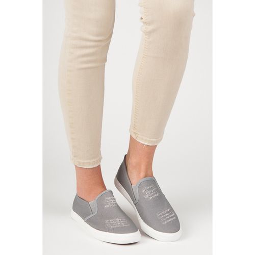 Szare Trampki Slip On r.41 na Arena.pl
