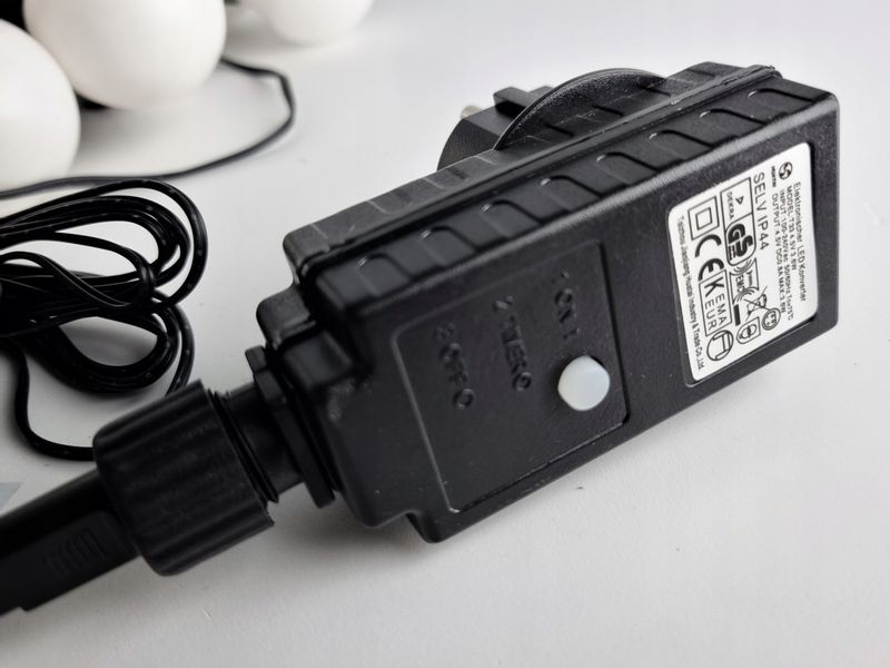 LAMPKI CHOINKOWE KULE KULKI 20 LED TIMER GIRLANDA zdjęcie 4