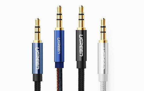 kabel mini jack ugreen av122 3,5mm aux 3m (czarny) na Arena.pl