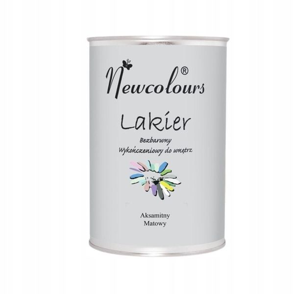 Lakier Newcolours – Aksamitny matowy bezb. 900 ml zdjęcie 1