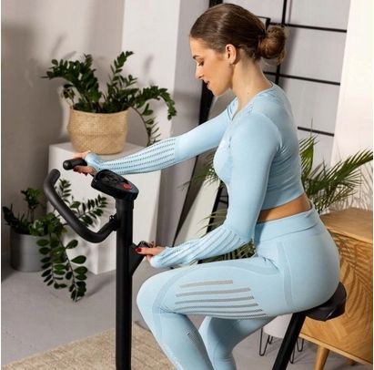 ROWER stacjonarny TRENINGOWY KOMPUTER ROWEREK ATLAS KOMPAKTOWY MAGNETYCZNY na Arena.pl