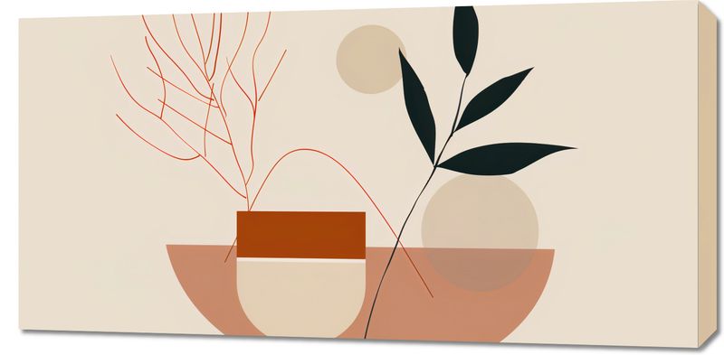 Obraz 100x50cm Botaniczna Przymiarka zdjęcie 1