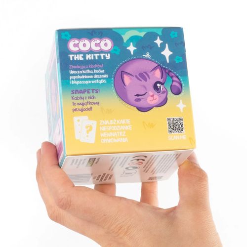 klocki snapets kot coco fioletowy kidea na Arena.pl