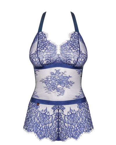 Flowlace body niebieskie - Obsessive S/M na Arena.pl