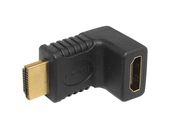 PRZEJŚCIE WTYK HDMI-GNIAZDO HDMI KĄTOWE LXHD49 REDUKCJA KĄTOWA