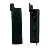 Odbojniki przyścienne do profili PRIAMY/FLEXI, Antracyt RAL 7016