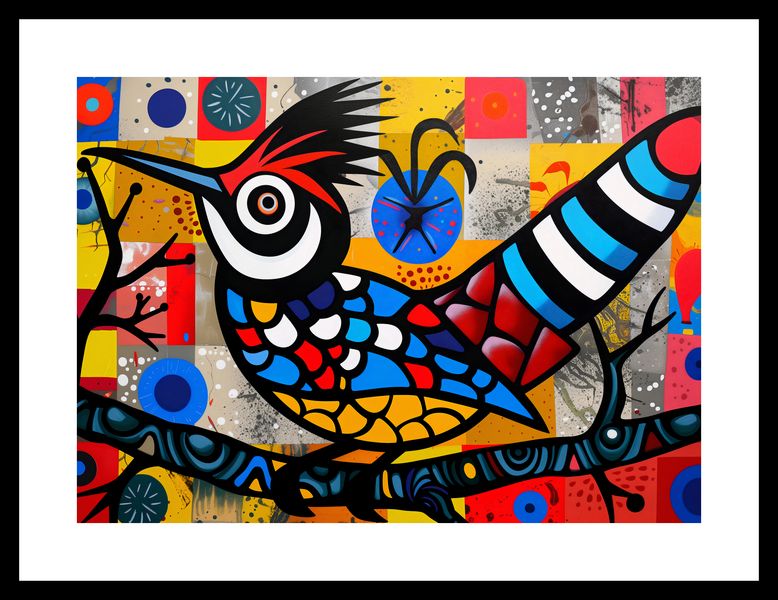 Plakat 35x25cm Ptak Na Wznak zdjęcie 3
