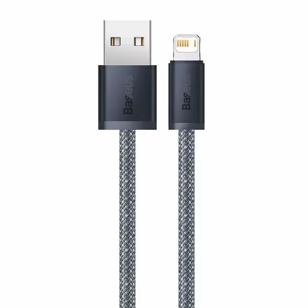 Kabel USB do Lightning Baseus Dynamic Series, 2.4A, 2m (szary) zdjęcie 1