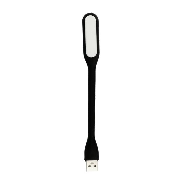 Lampka Mini LED Silikonowa USB Czarna zdjęcie 1