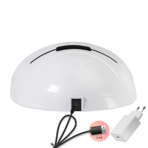 Zestaw MANICURE HYBRYDOWE Startowy do Paznokci LAMPA 48W LED UV AKCESORIA na Arena.pl