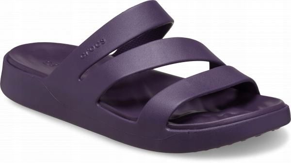 Damskie Lekkie Buty Klapki Crocs Getaway Strappy 209587 Sandal 41-42 zdjęcie 3