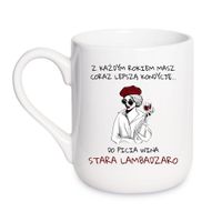 KUBEK "STARA LAMBARDZIARO" Wzór - Elegant Coffee 330 ml