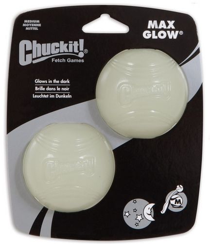 Chuckit! Max Glow Ball Medium 2pak [33067] na Arena.pl