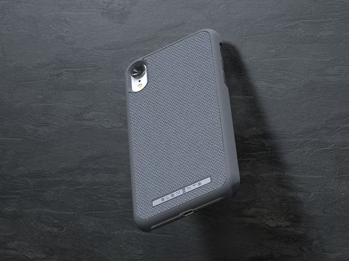 Materiałowe etui do iPhone XR (Mid Grey) na Arena.pl