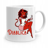 Kubek Prezent Dla Dziewczyny Żony Diablica Z Nadrukiem Ze Zdjęciem