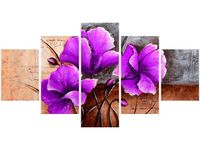 80CM 150CM OBRAZ 5 ELEM MAKI INACZEJ ŚCIENNY