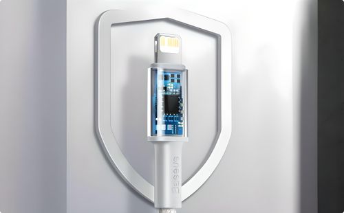 Kabel USB-C do Lightning Baseus High Density Braided, 20W, PD, 2m (biały) na Arena.pl