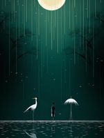 Plakat 15x20cm Nocne Marzenia