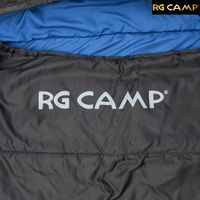 Śpiwór lekki MUMIA turystyczny 210x80 Pokrowiec RG CAMP Comfort 250G CIEPŁY