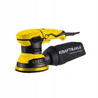 Szlifierka Oscylacyjna Mimośrodowa Drewna Metalu z Regulacją 125mm