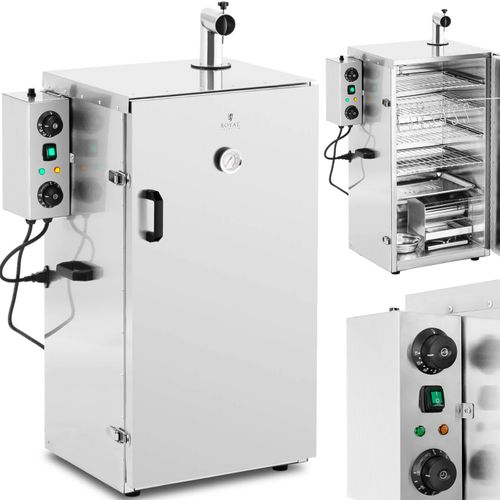 Wędzarnia elektryczna piec do wędzenia 4 ruszty 105 l 1000 W na Arena.pl
