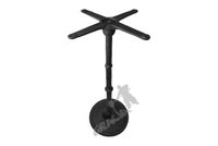 NOGA STOŁU M09 - WYSOKA Z KRZYŻAKIEM SŁONECZKO PEŁNE Z WYSPĄ PODSTAWA STÓŁ ŻELIWNA