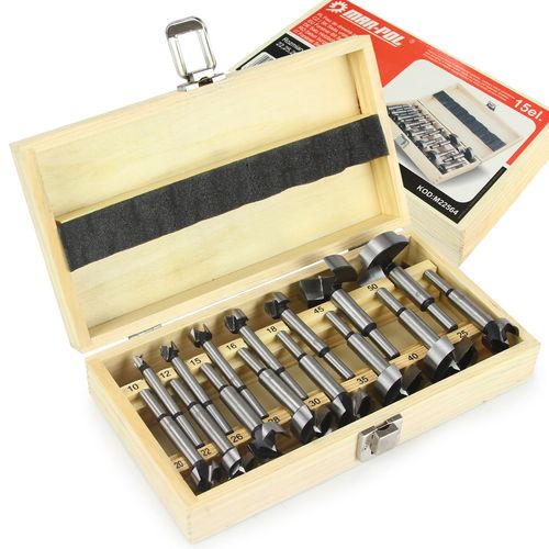 FREZY DO DREWNA 15PCS / Sedniki - Sękowniki 10-50mm na Arena.pl