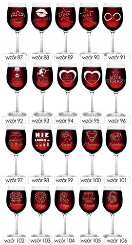 Kieliszek do wina z GRAWEREM prezent upominek urodziny dzień kobiet + KOREK na Arena.pl