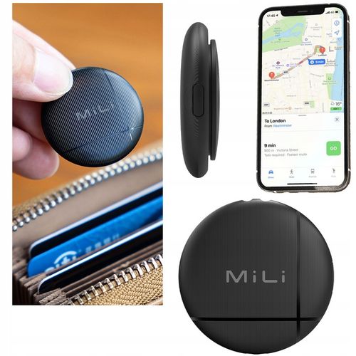 Lokalizator GPS LiTag MiLi IOS APLLE do plecaka kluczy bagażu roweru obroży na Arena.pl