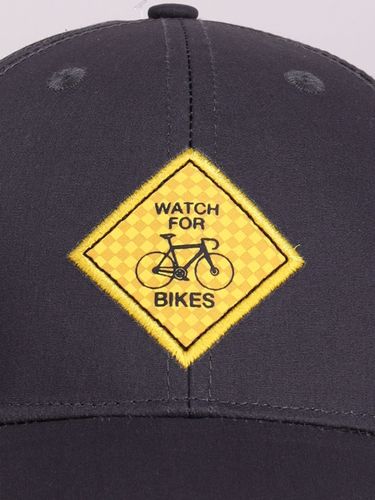 Czapka z daszkiem bejsbolówka męska rower grafitowa 56-60 YOCLUB na Arena.pl
